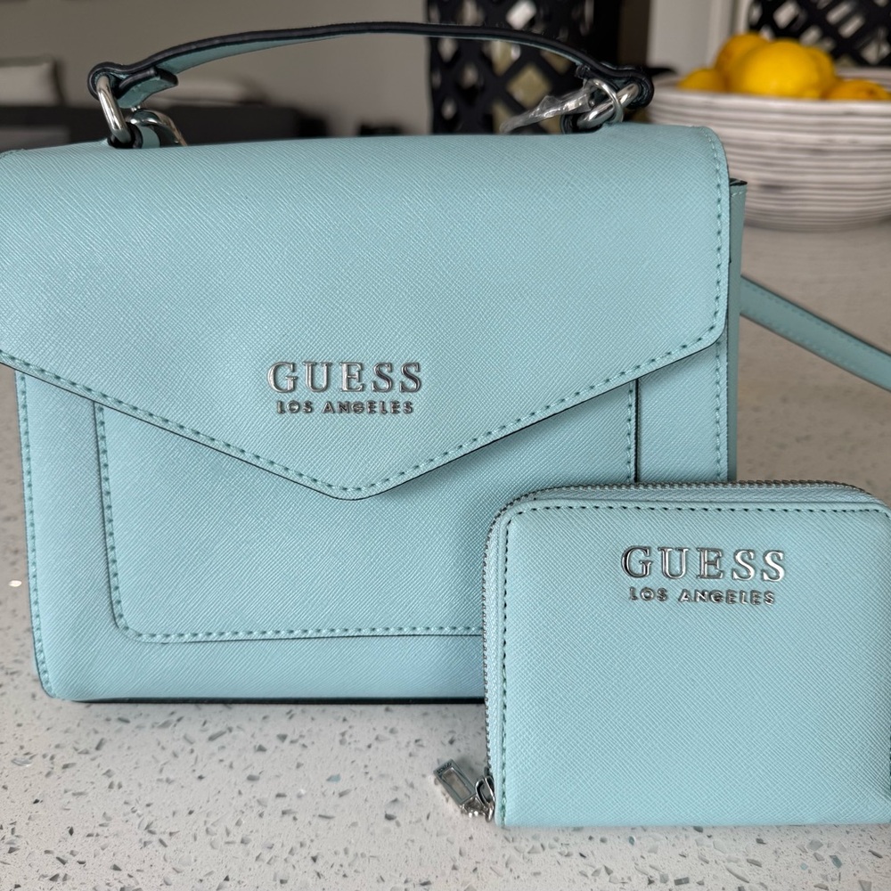 Guess Blue Crossbody Bag
